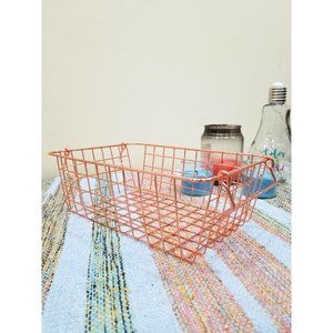 Free | Rose Gold Basket | Office, Kitchen, Beauty